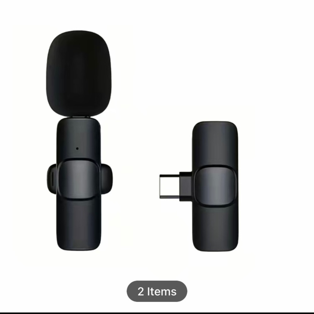 Wireless C-port connect microphone